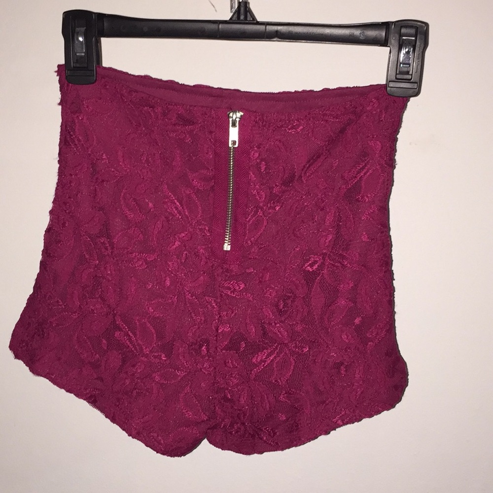high waisted shorts - Picture 2 of 2